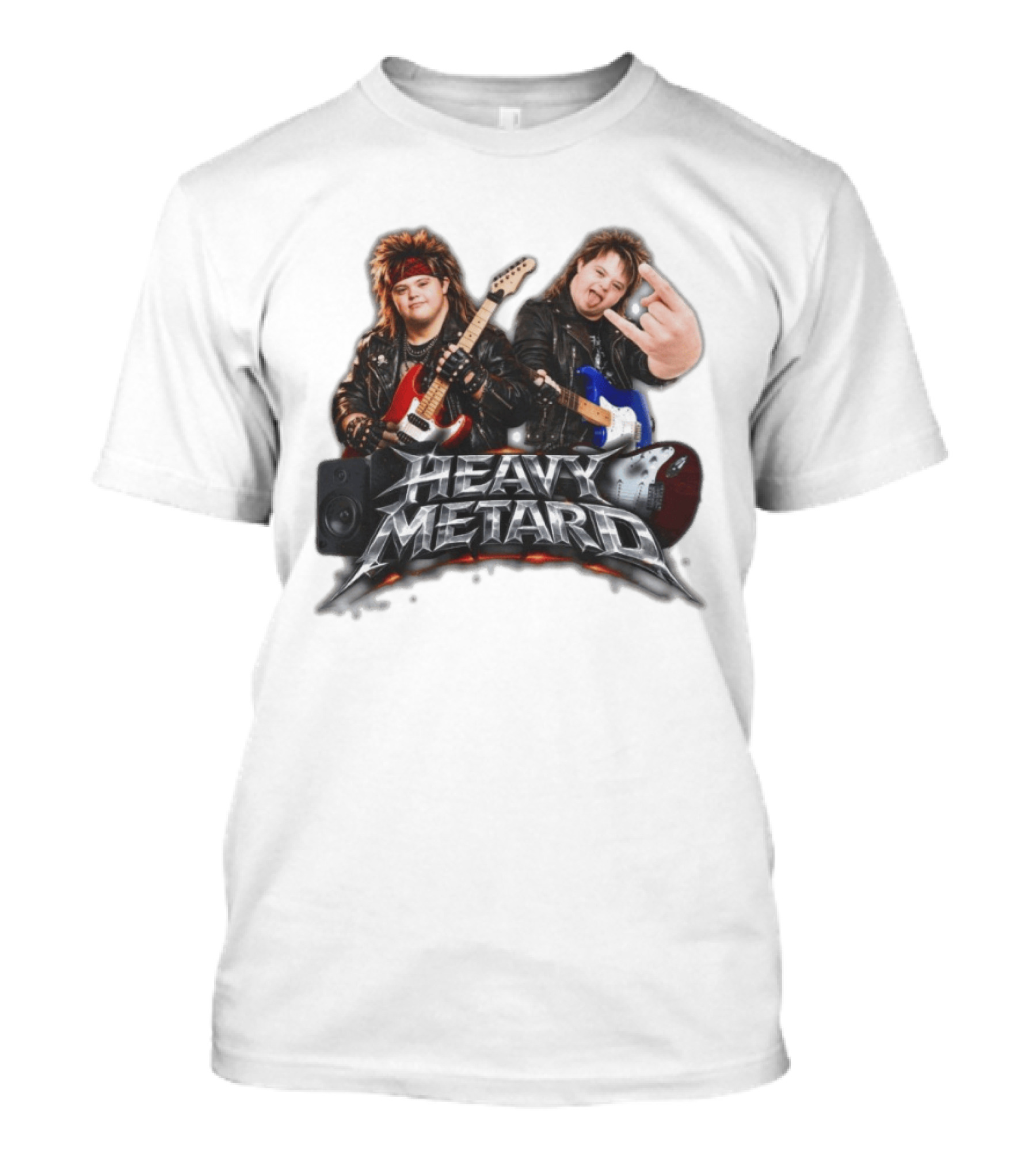 Heavy Metard Rock Gestures And Guitars T-Shirt