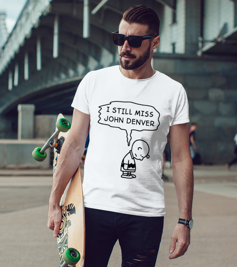 Charlie Brown I Still Miss John Denver Sadness T-Shirt