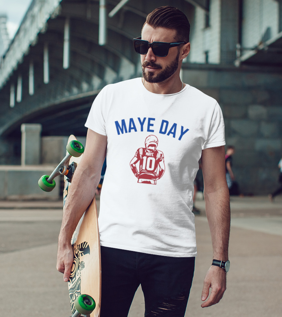 Maye Day Football Number 10 Player T-Shirt