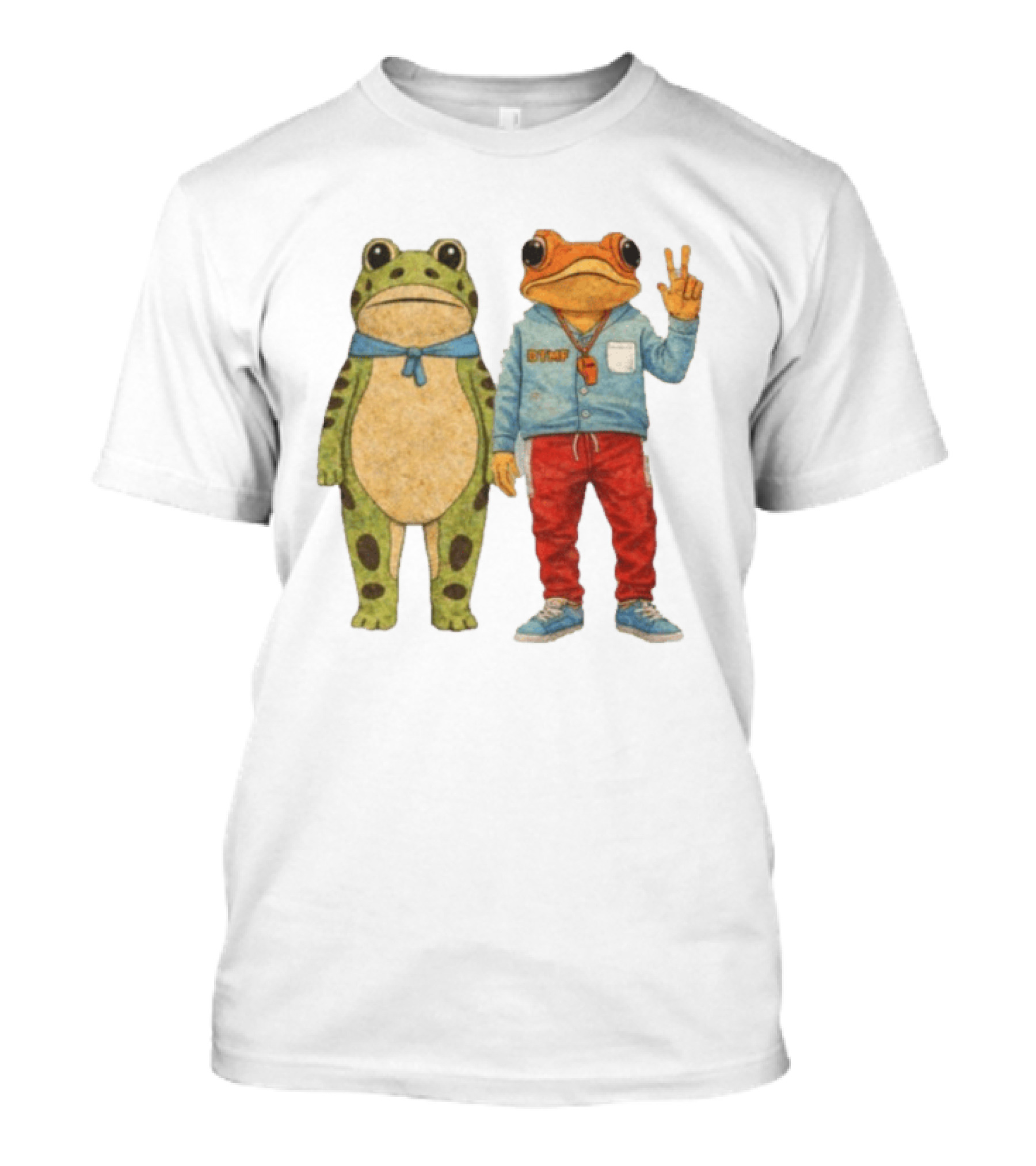 Sapo Concho Portland Frog Amigos Anti ICE Vibrant Cartoon T-Shirt