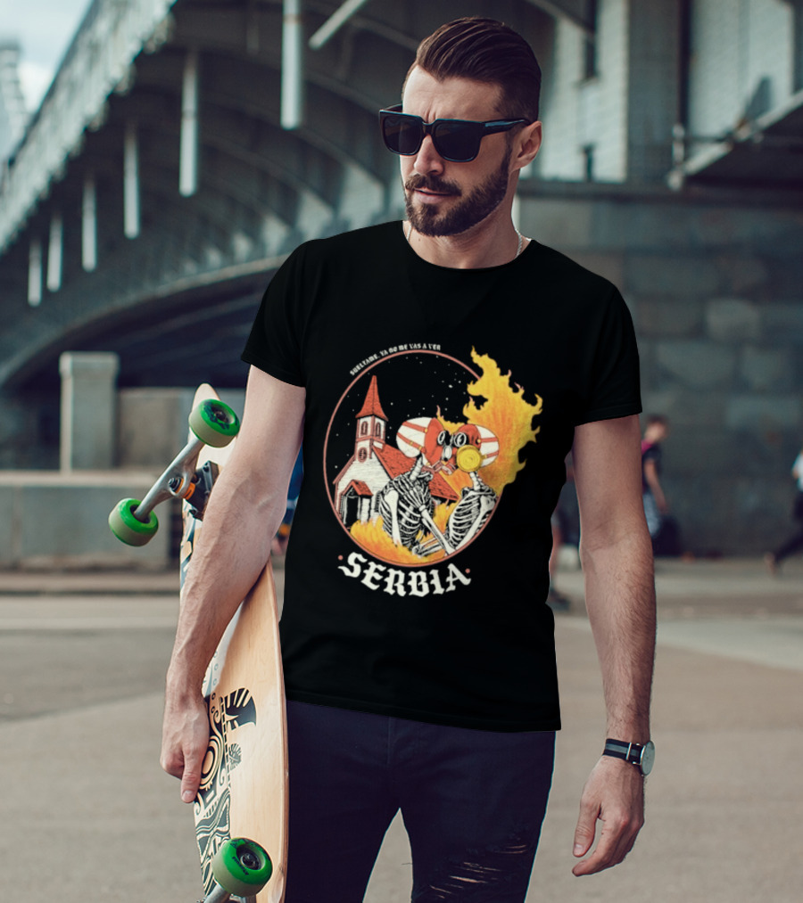 Amor De Verano Sueltame 2026 Serbia Church Fire T-Shirt