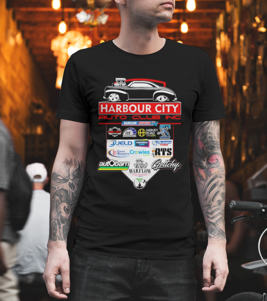 Harbour City Auto Club Burson Central Queensland Crowies Paints Inspirations Paints Wurth Ocean Tyres 2026 T-Shirt