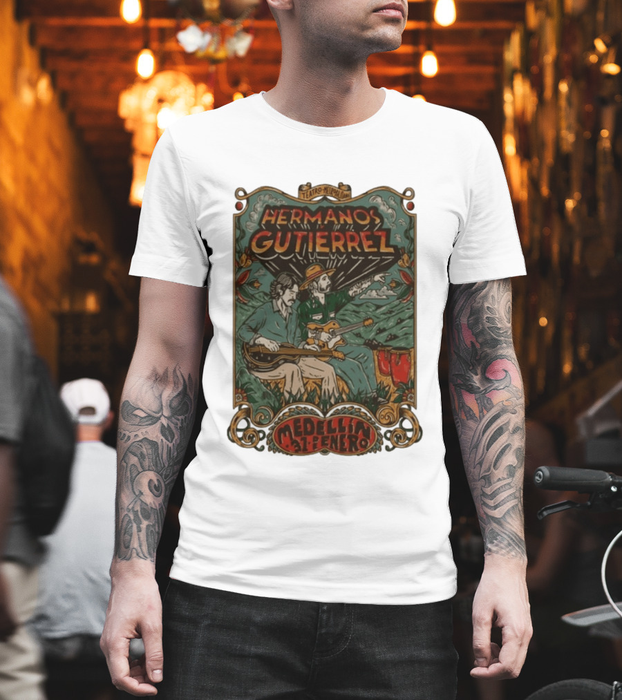 Hermanos Gutierrez Teatro Metropolitano Medellín 31 Enero 2026 T-Shirt