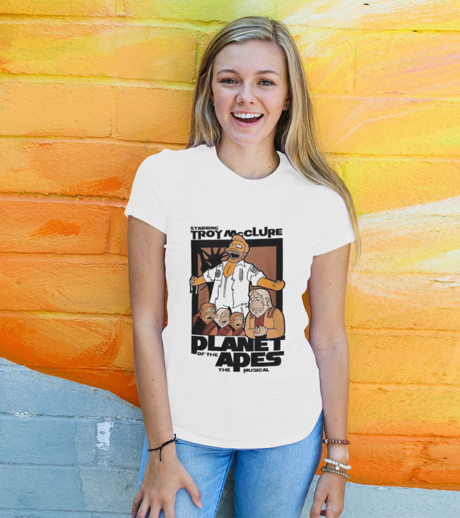 Starring Troy McClure Planet Of The Apes The Musical T-Shirt
