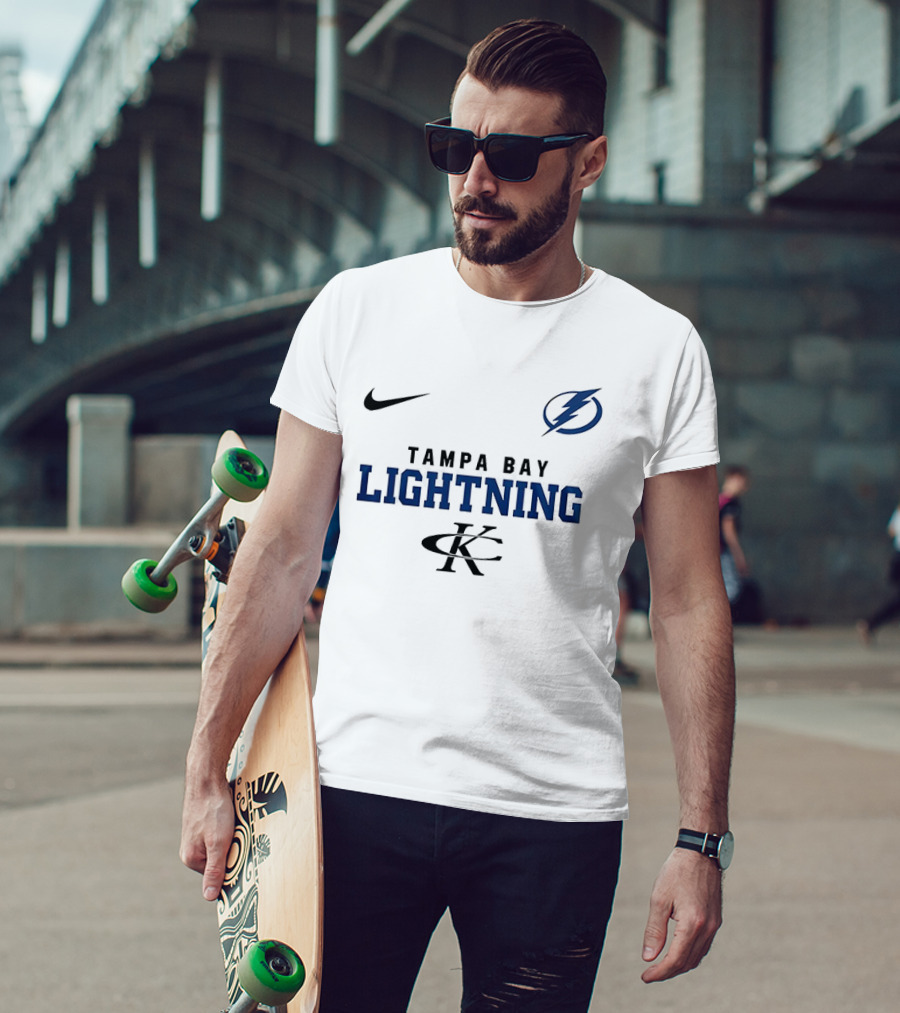 Tampa Bay Lightning Kenny Chesney No Shoes Nation Nike Collaboration T-Shirt