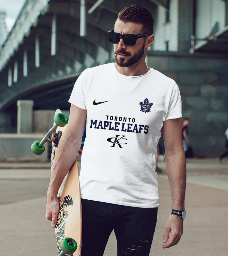 Toronto Maple Leafs Kenny Chesney No Shoes Nation Nike Collaboration T-Shirt