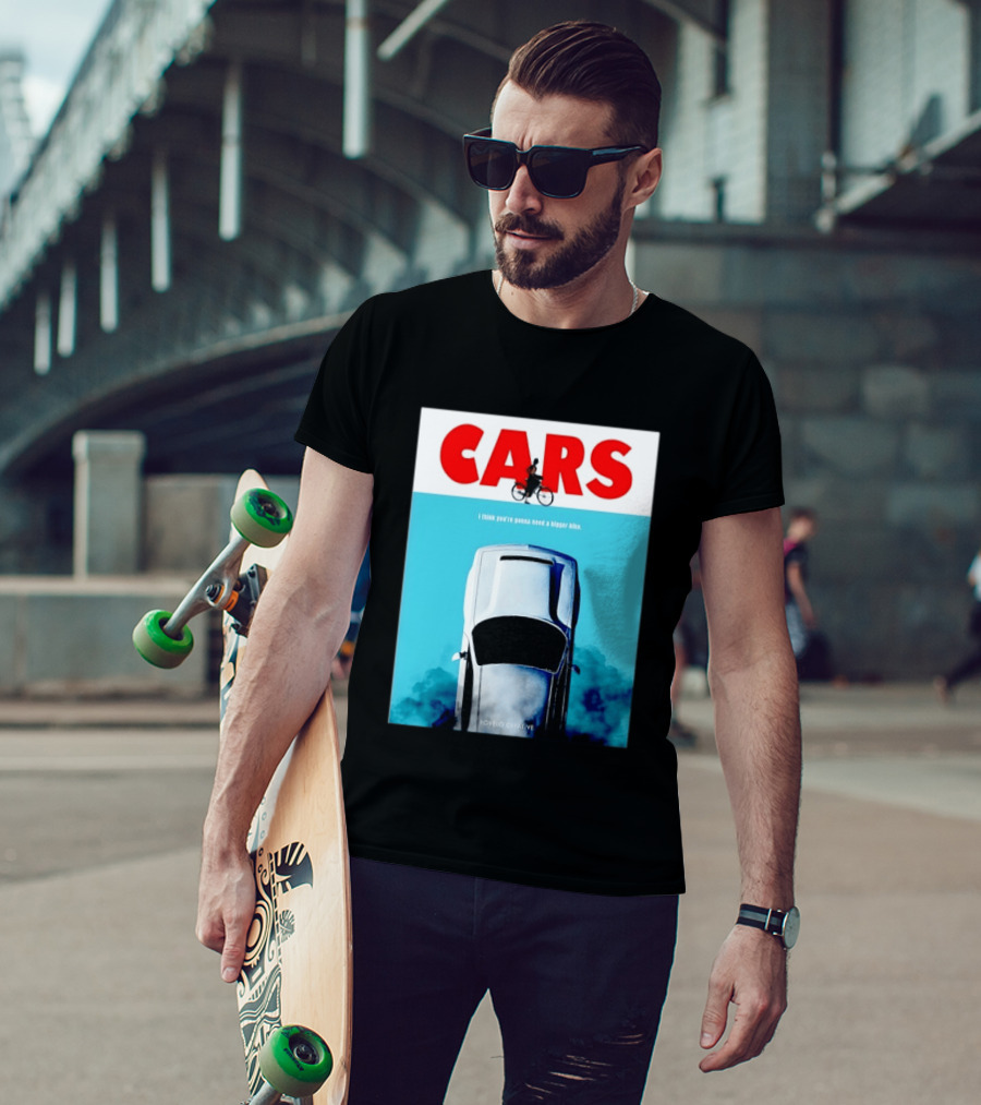 Cars I Think You're Gonna Need A Bigger Bike Jaws T-Shirt
