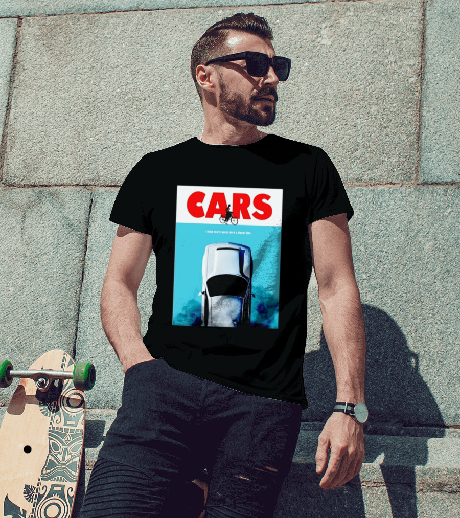 Cars I Think You're Gonna Need A Bigger Bike Jaws T-Shirt