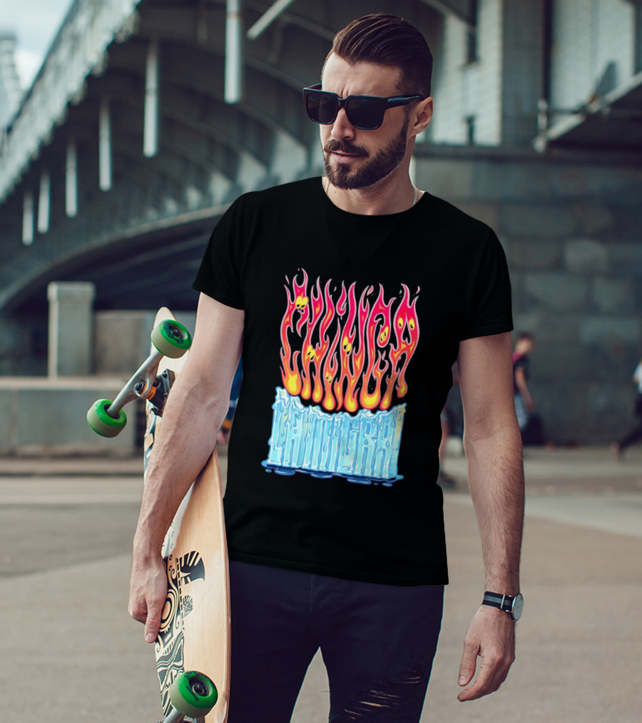 Chili Chimichanga Ice Fire Fusion Melting Pantera T-Shirt