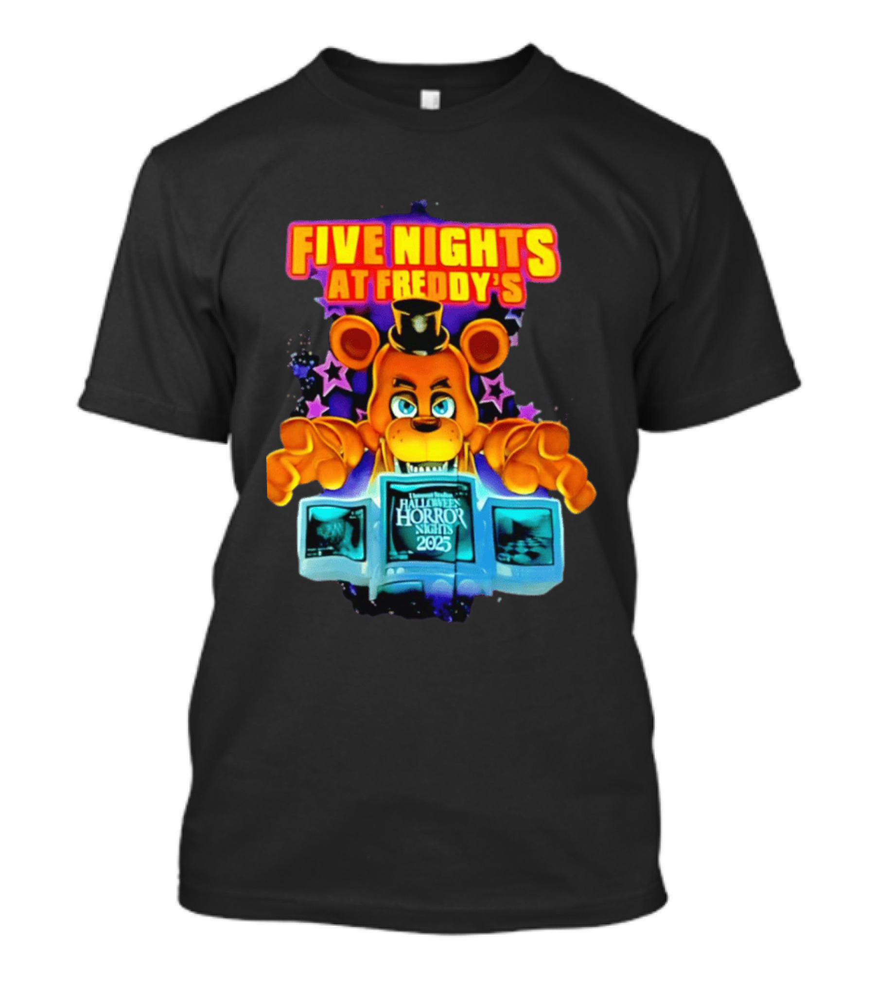 Five Nights At Freddy's Halloween Horror Nights 2025 Freddy Fazbear Animatronic T-Shirt