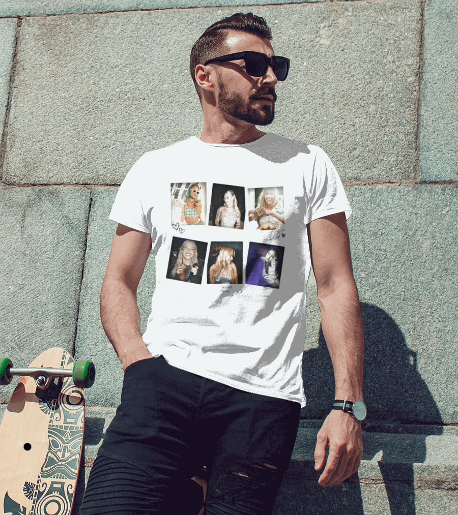 Freya Skye Gold's Gone Song Fashion Collage T-Shirt