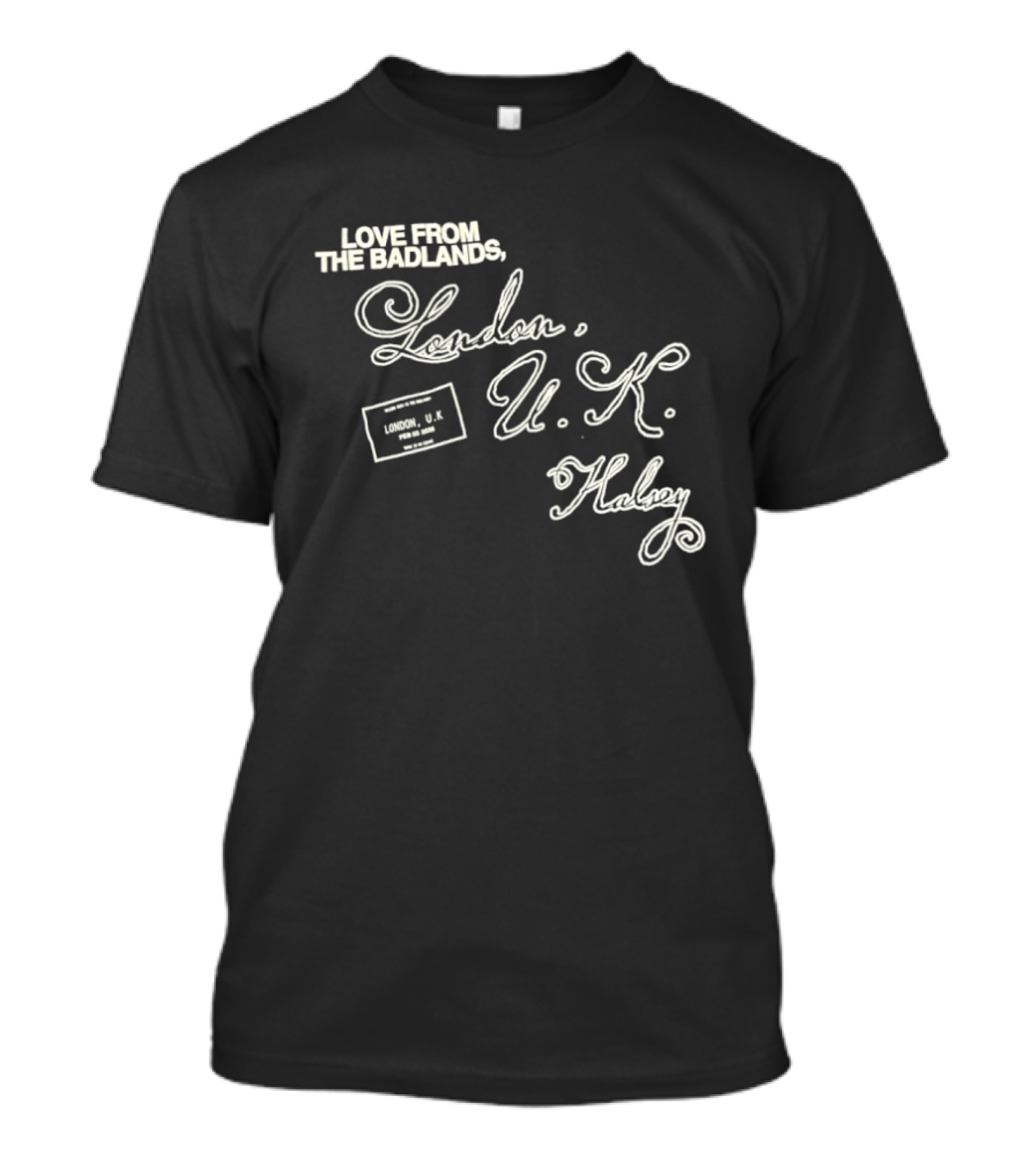 Love From The Badlands London U.K. Halsey Event Limited Release T-Shirt