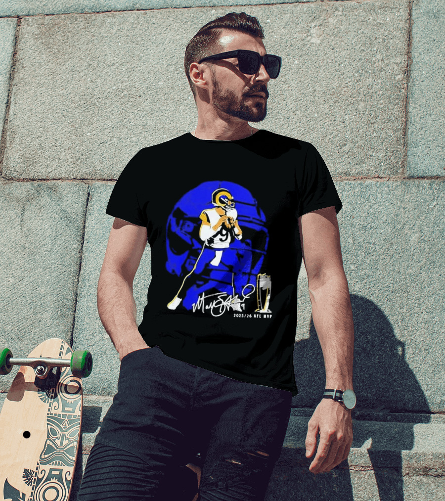 Matthew Stafford LA Rams 2025 26 NFL MVP T-Shirt