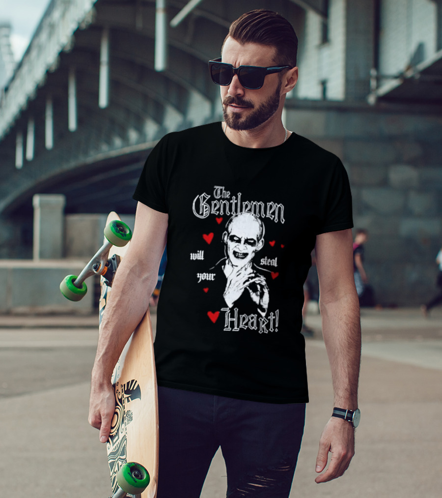The Gentlemen Vampire Will Steal Your Heart T-Shirt