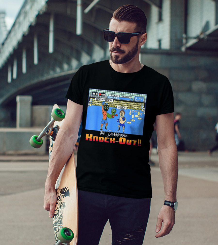 Tookie Vs The Dookie Dabbleverse Hacka Hacka Skol Knock Out T-Shirt
