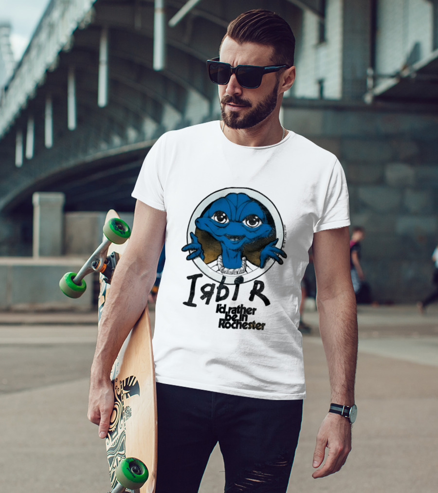 I'd Rather Be In Rochester E.T. Extra Terrestrial I R D I R T-Shirt