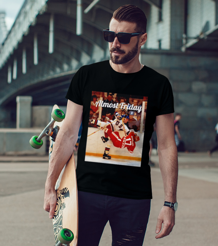 Almost Friday USA Hockey Miracle Hit T-Shirt