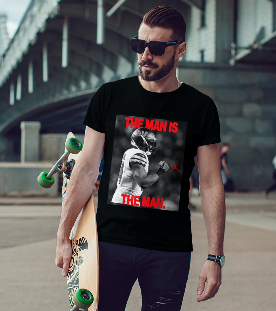 Bobby Wagner Washington Commanders The Man Is The Man Jordan Collaboration T-Shirt