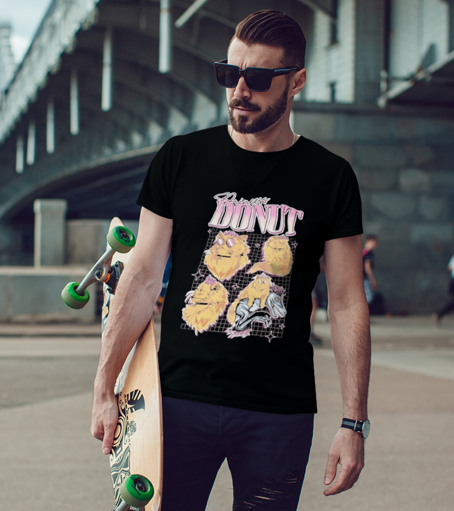 Princess Donut Collage Dungeon Crawler Carl Cat T-Shirt