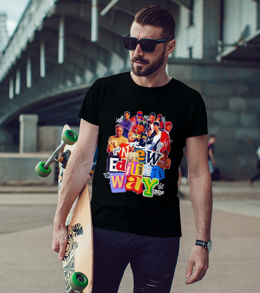 New Edition 2026 Signatures Collage T-Shirt
