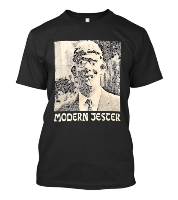 Modern Jester Aaron Dilloway Album Cover Art Distorted Face T-Shirt