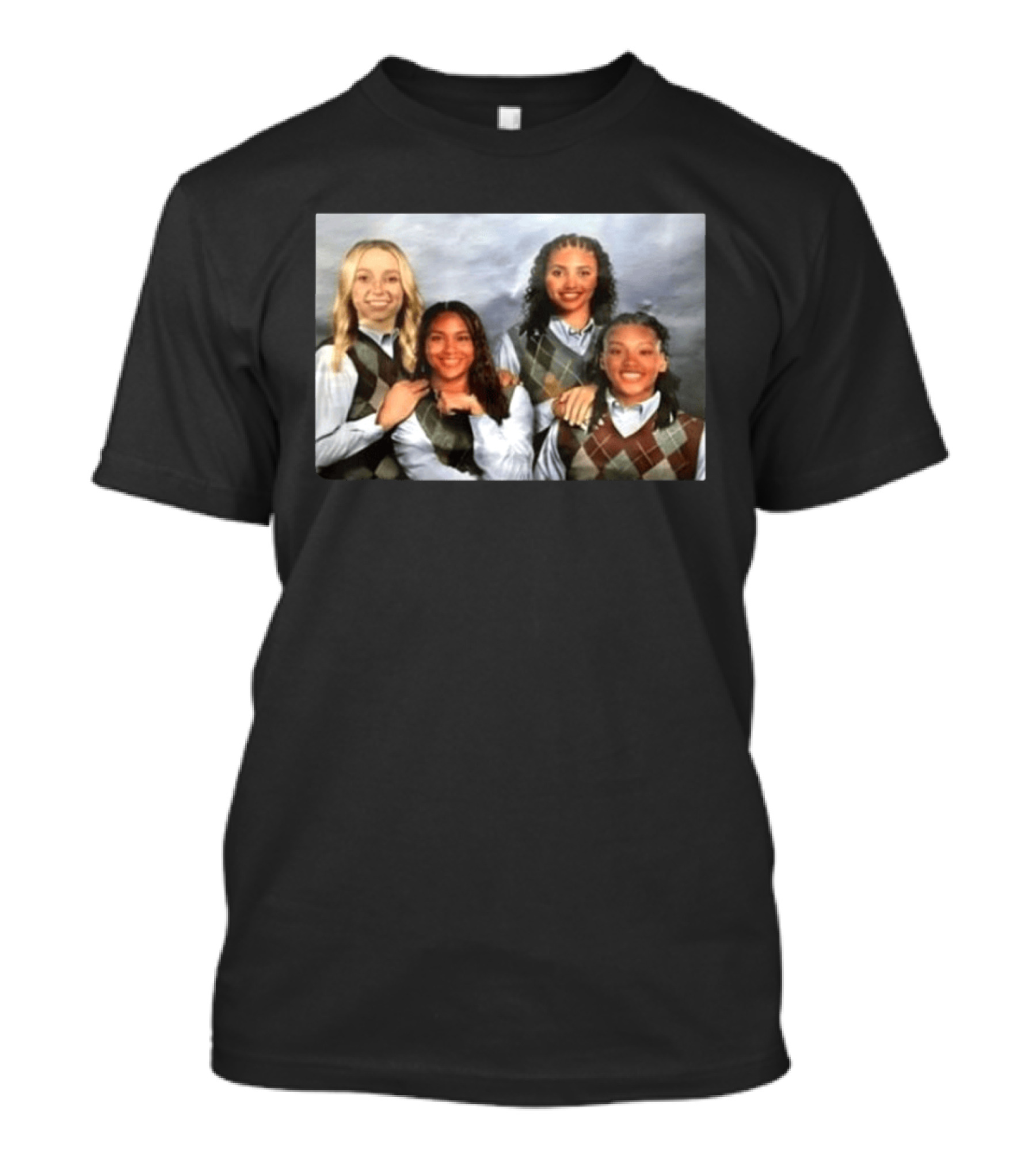 Paige Bueckers Step Brothers 2026 Sweater Vest Group Photo T-Shirt