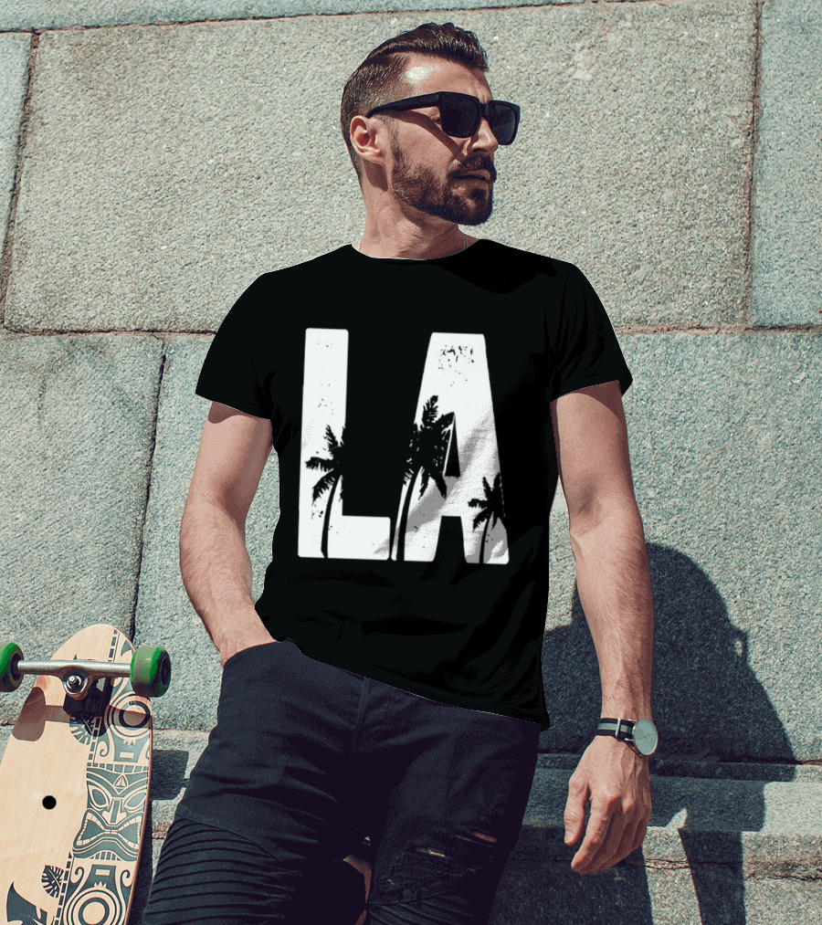 LA Los Angeles Palm Trees T-Shirt