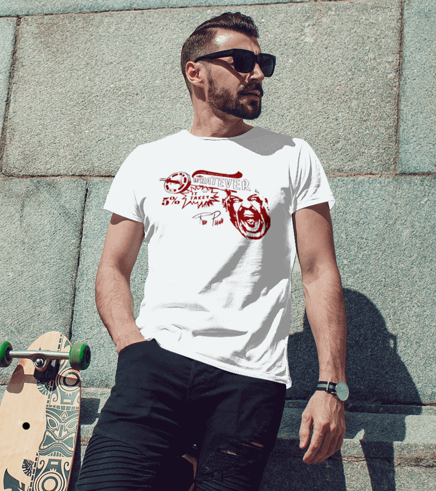 Whatever It Takes 5% Percenters For Life Red T-Shirt