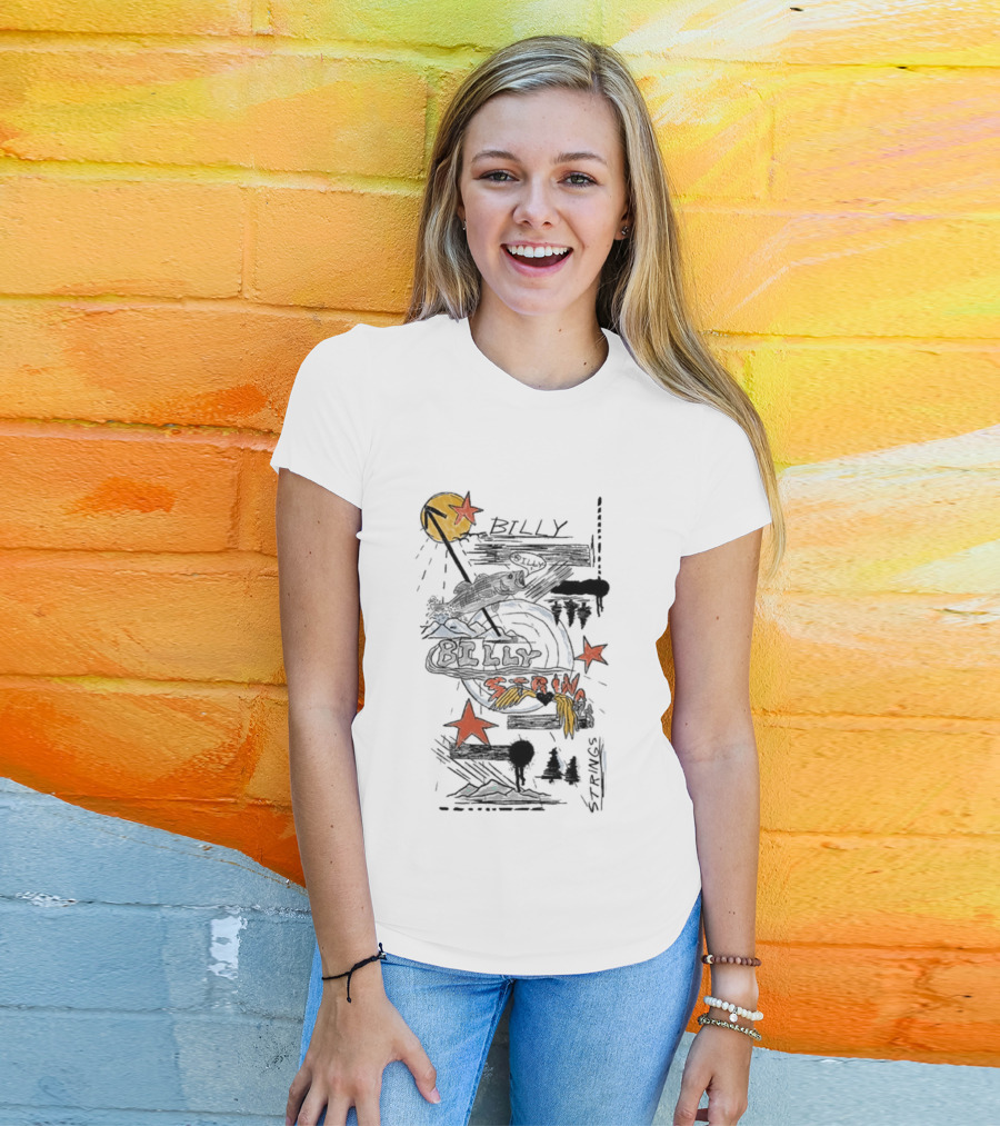 Billy Strings Fishing Sunrise Star T-Shirt