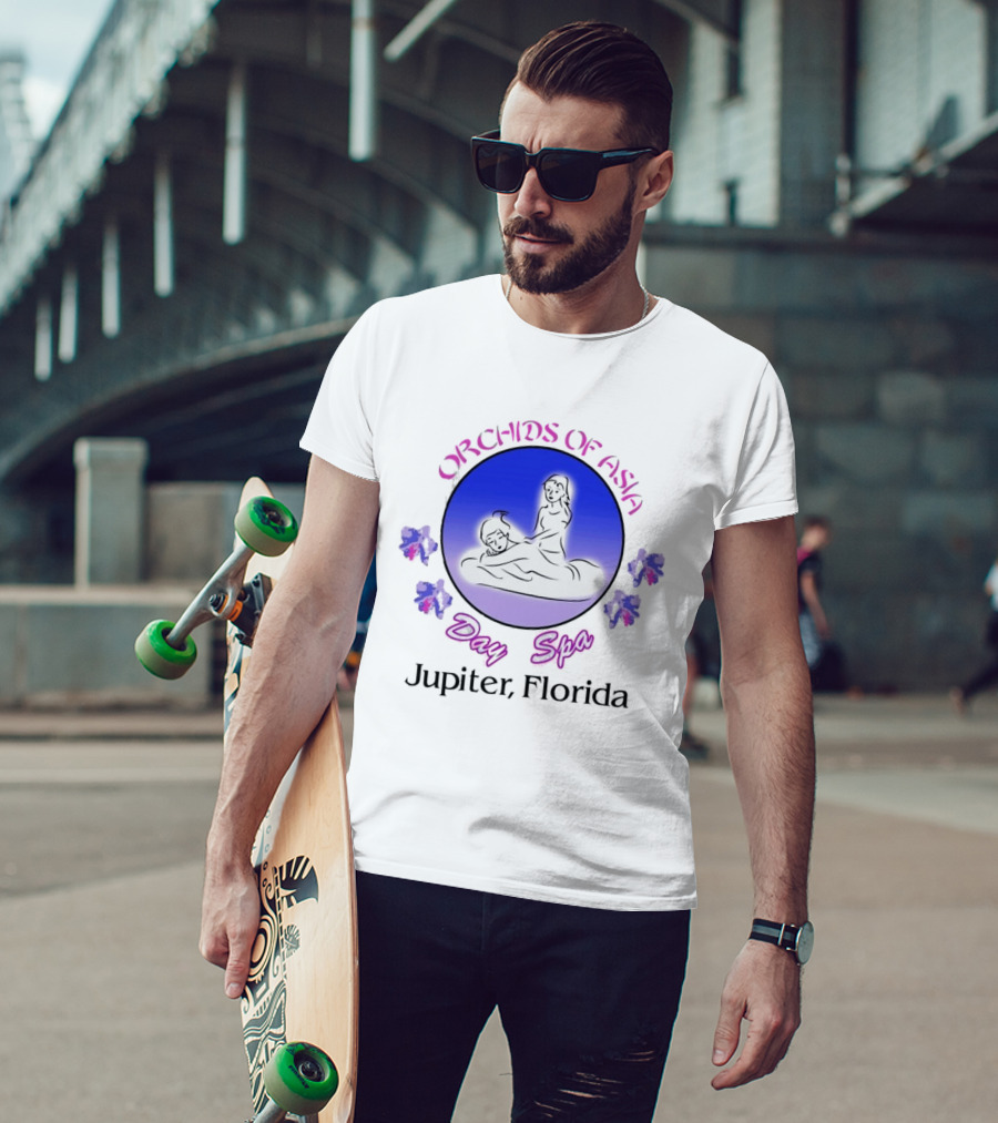 Orchids Of Asia Day Spa Jupiter Florida T-Shirt