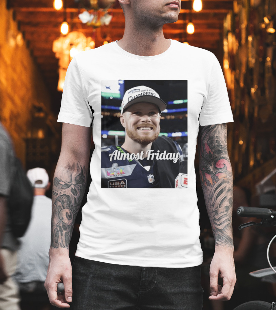 Almost Friday Super Bowl Champions USA NFL T-Shirt