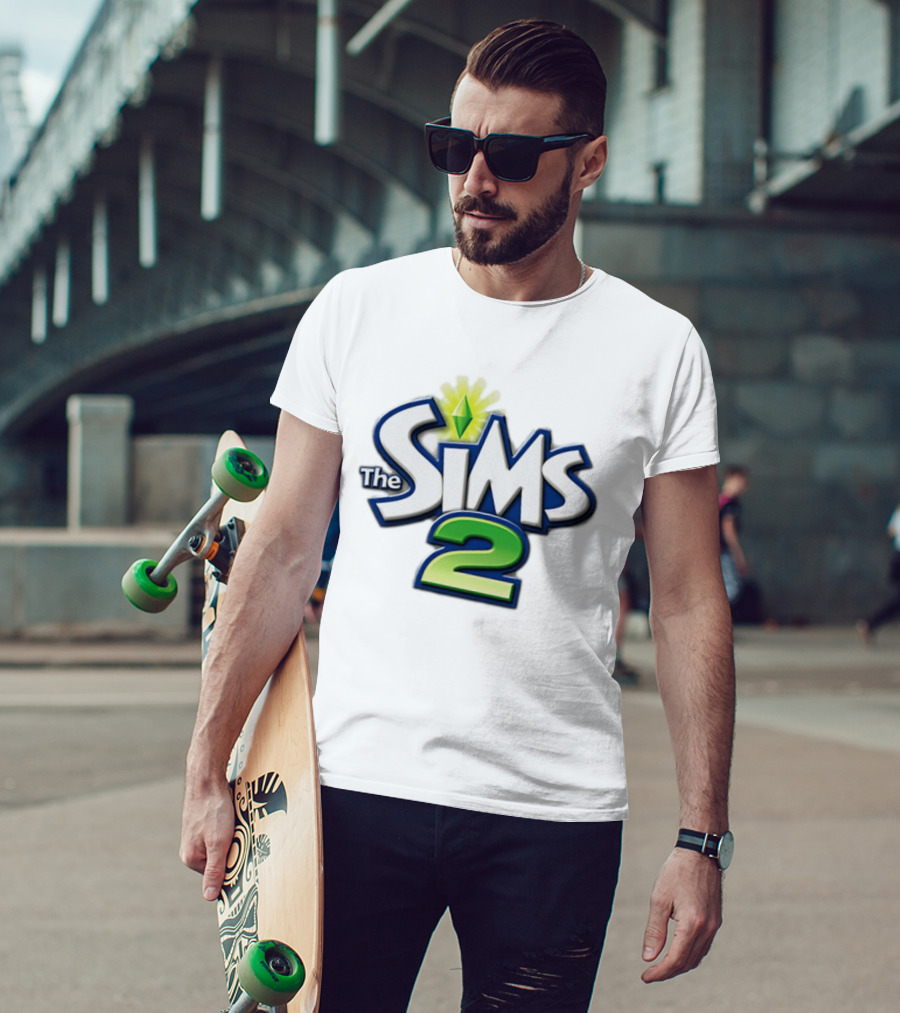 The Sims 2 Iconic Logo Nostalgic Gaming T-Shirt