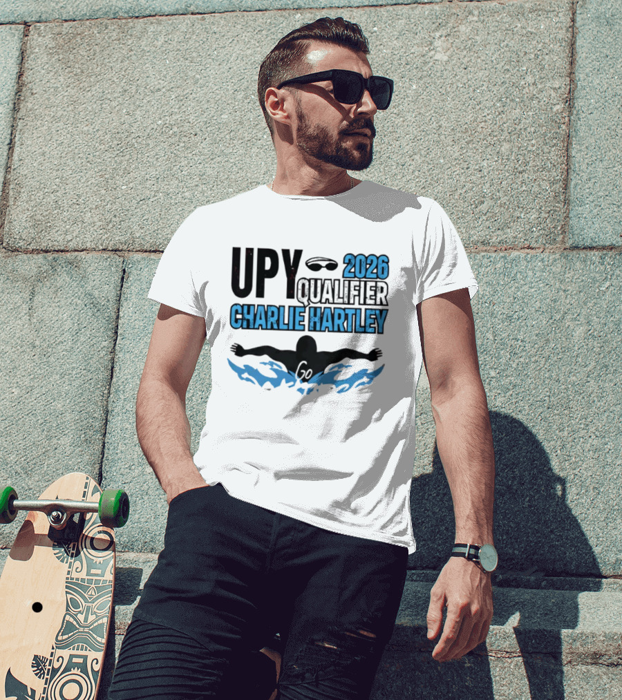 UPY 2026 Qualifier Charlie Hartley Swimming Otter Racer T-Shirt