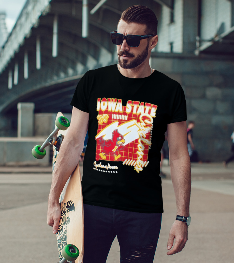 Iowa State Cyclones 58 Cyclone Power T-Shirt