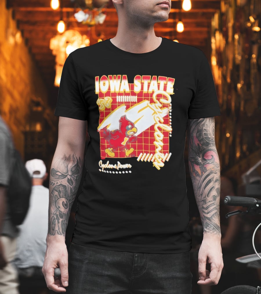 Iowa State Cyclones 58 Cyclone Power T-Shirt