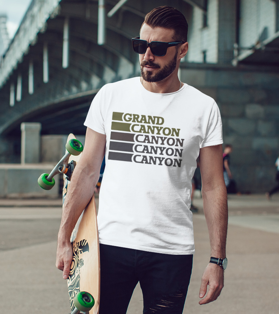 Dale Doback Grand Canyon Vintage Retro Style Scenic T-Shirt