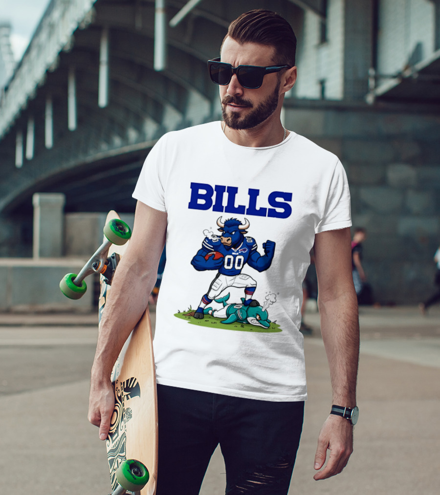 Buffalo Bills Vs Miami Dolphins Beat Dolphins Rivalries T-Shirt