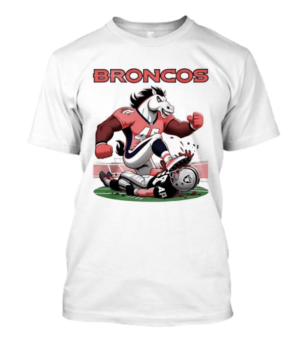 Denver Broncos Vs Raiders Beat Rivals Football Showdown T-Shirt