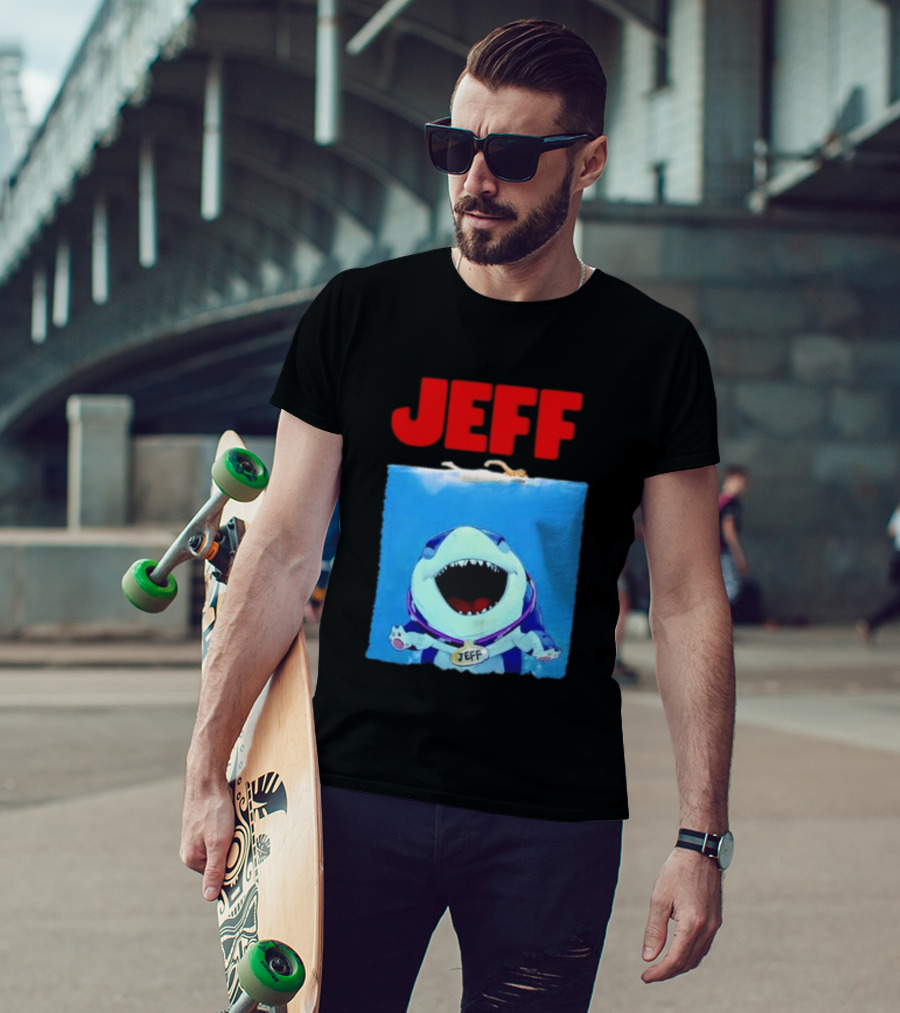 Jeff The Land Shark Jaws Movie T-Shirt