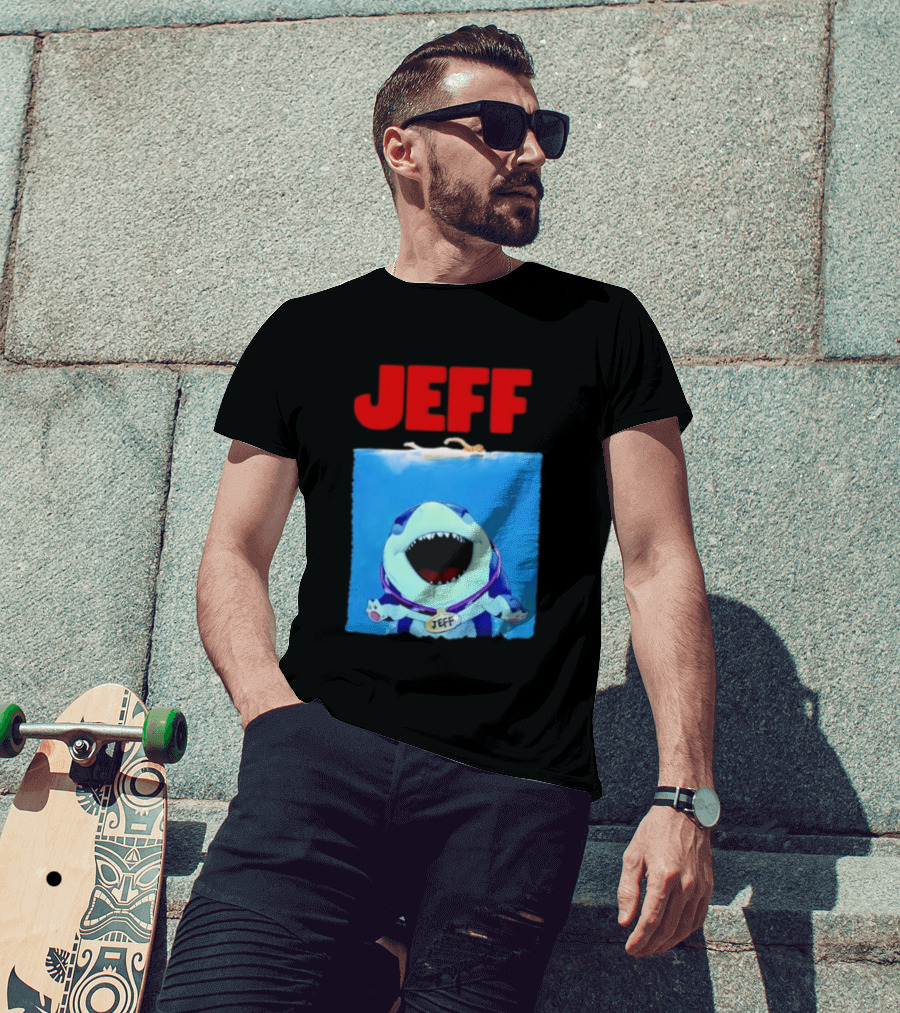 Jeff The Land Shark Jaws Movie T-Shirt