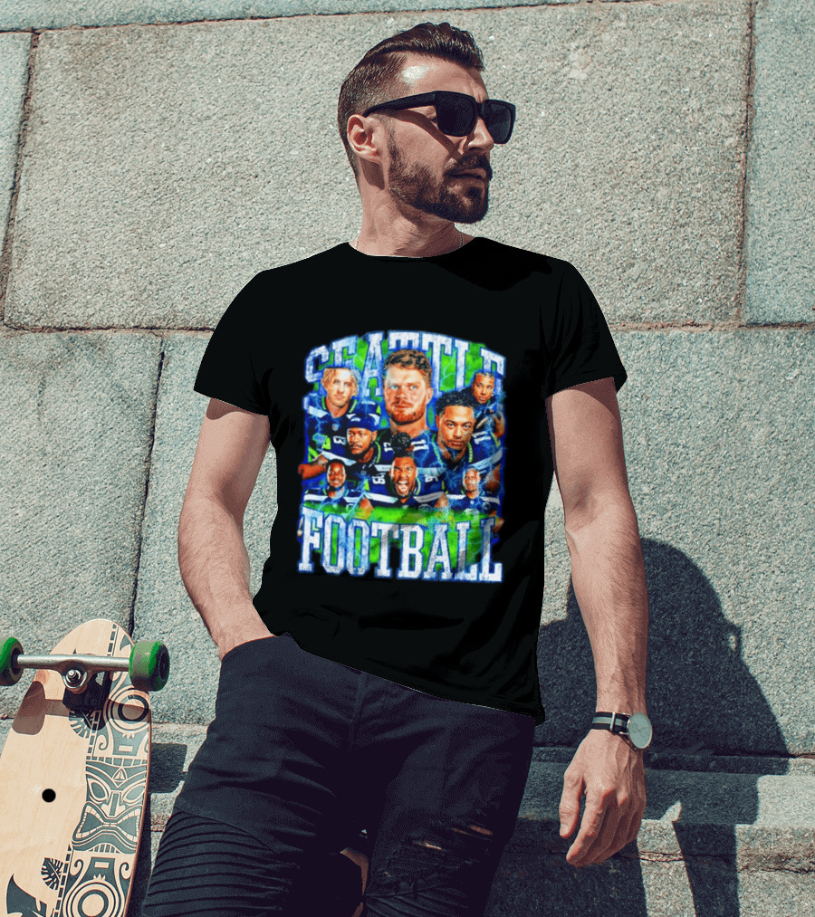 Seattle Football Champs 2026 Bootleg T-Shirt