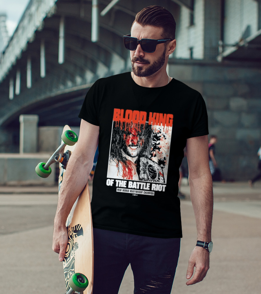 Blood King Of The Battle Riot Killer Kross T-Shirt