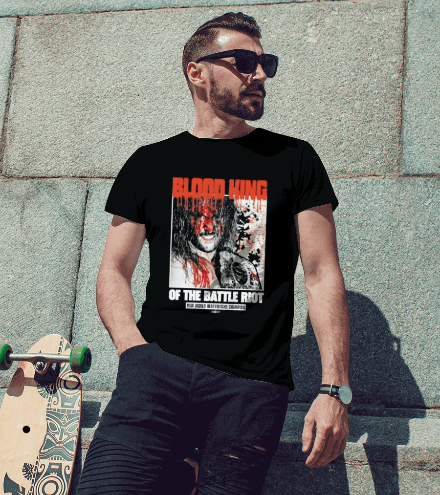 Blood King Of The Battle Riot Killer Kross T-Shirt