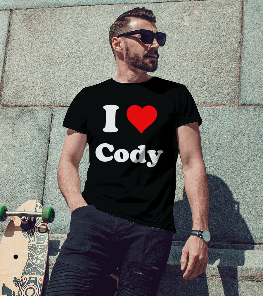 I Love Cody Heart T-Shirt