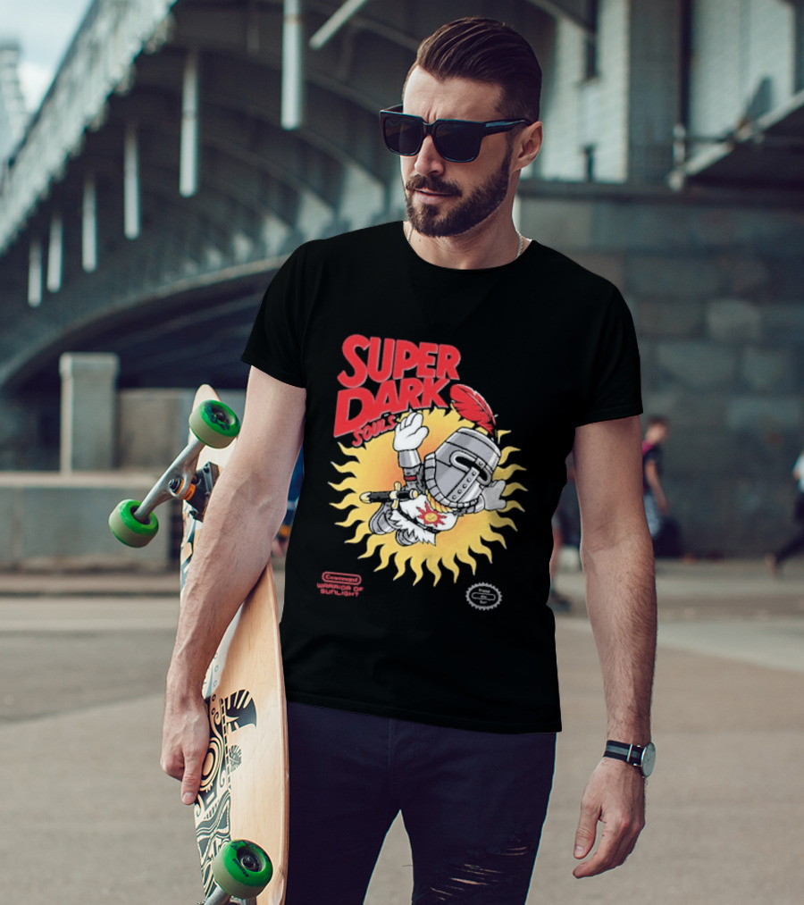 Super Dark Souls Praise The Sun Solaire T-Shirt