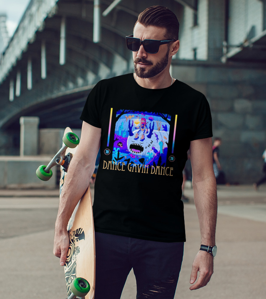 Dance Gavin Dance 2026 Tour Surreal Ocean Adventure T-Shirt