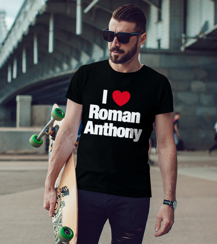 I Heart Roman Anthony Boston Red Sox T-Shirt
