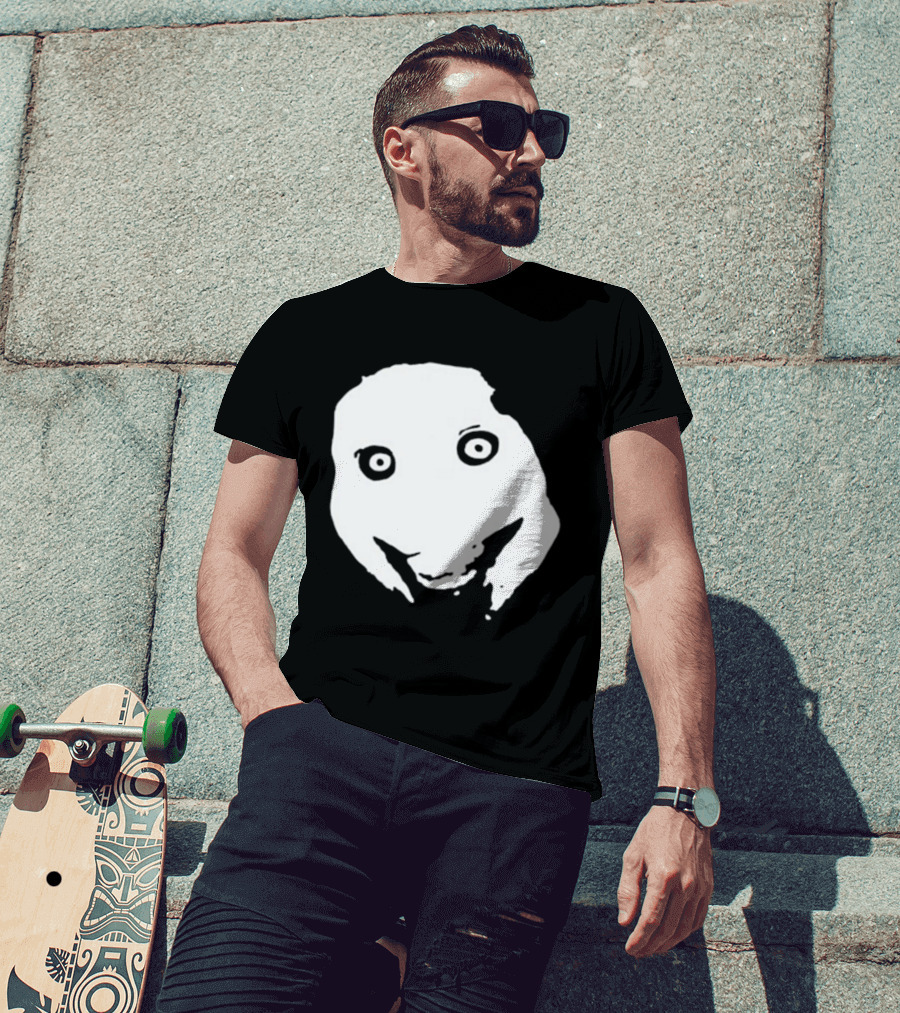 Remera Jeff The Killer Creepy Face Distorted Horror Meme T-Shirt
