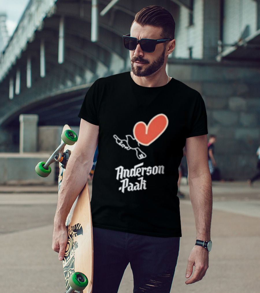 Anderson Paak Heart Bird T-Shirt
