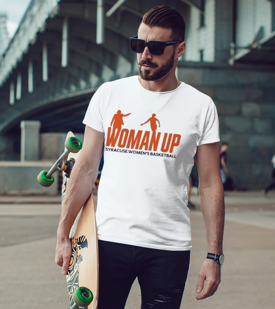 Syracuse Women's Basketball 2026 Woman Up T-Shirt